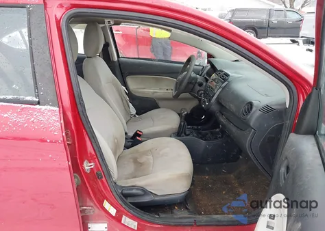 2017 Mitsubishi Mirage G4 Es z USA, uszkodzony, nr VIN ML32F3FJXHHF11081